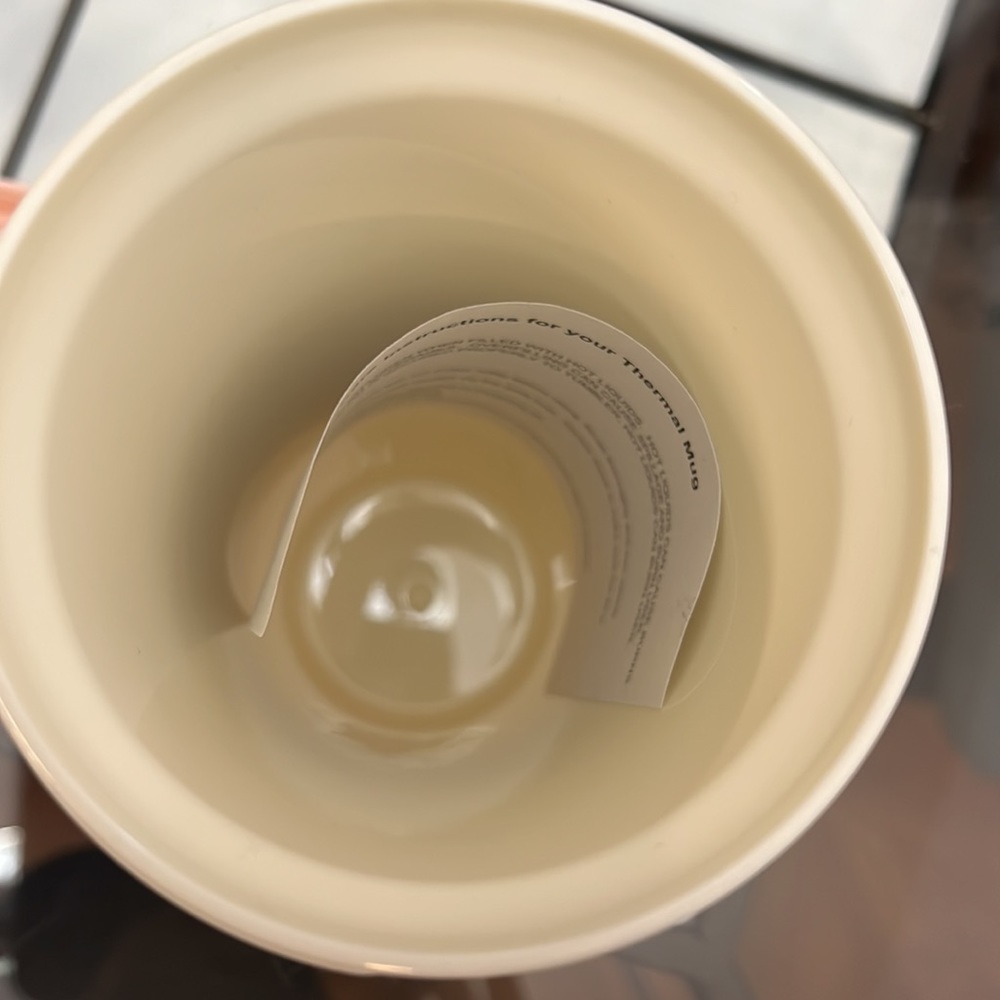 NEW Kate Spade Make Mine a Double Thermal cup mug 16 oz. Perfect for traveling - Picture 10 of 12